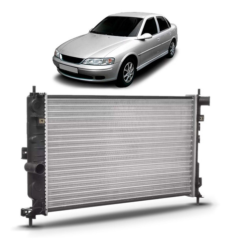 Radiador Vectra 1997 A 2005 2.0/2.2 Com Ar Automatico