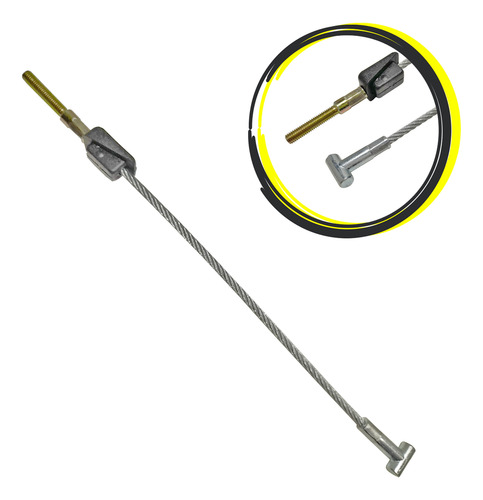 Cabo De Freio Intermediario 296 Mm Escort Zetec 1996 A 2002