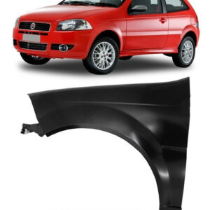 Par Paralama Palio Siena 2008 A 2011 Sem Furo Lateral