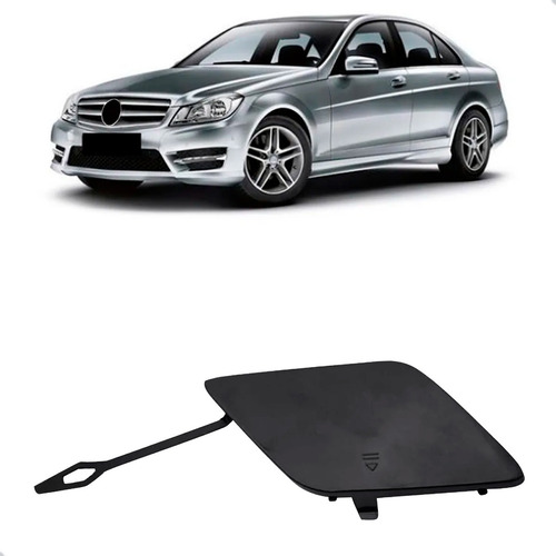 Tampa Reboque Parachoque C180 2012 A 2014 Dianteiro