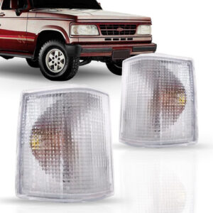 Par Sinaleira Lanterna Dianteira D20 1993 A 1998 Cristal Cristal