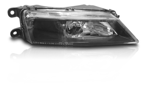 Farol Milha Vw Tiguan 2018 A 2019 Mascara Negra