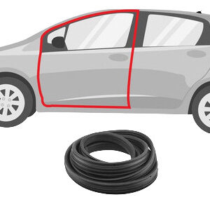 Guarnicao Portas Laterais Dianteira Bandeirante 85 Em Diante