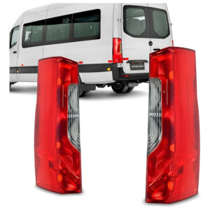 Par Lanterna Traseira Sprinter 2018 A 2022 Vermelho