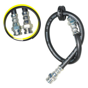 Flexivel De Freio Traseiro 430mm Fiorino 2005 Em Diante