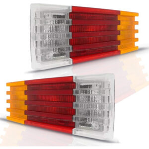 Lanterna Traseira Brasilia 1978 A 1984 Tricolor 1ª Linha Tricolor