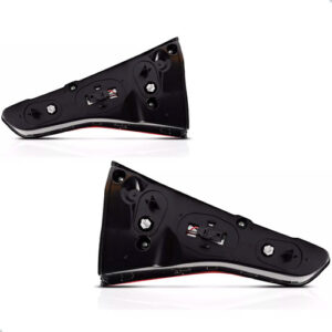 Jogo Lanterna Traseira Sandero Led 2020 A 2024 Tampa E Mala Direito Vermelho