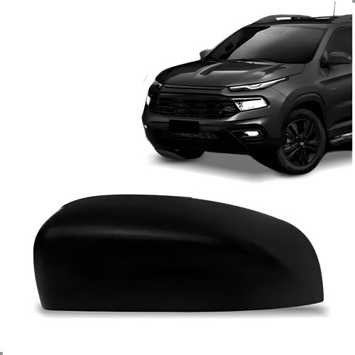 Capa Retrovisor Para Toro 2016 A 2026 Texturizada Esquerdo-motorista