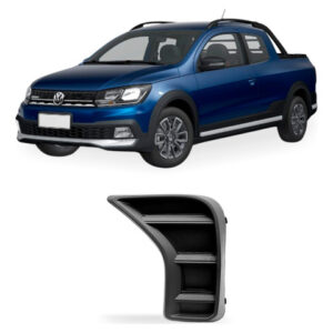 Grade Lateral Saveiro 23 A 26 Parachoque Diant S/ Furo Direito