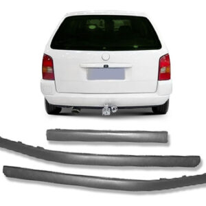 Borrachão Parachoque Parati 2/4pts 1995 96 97/1999 3pcs Pret