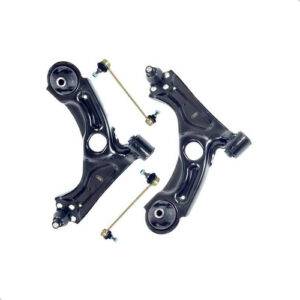 Kit Bandeja Balanca Dianteira Com Bieleta Cobalt Spin Onix Preto