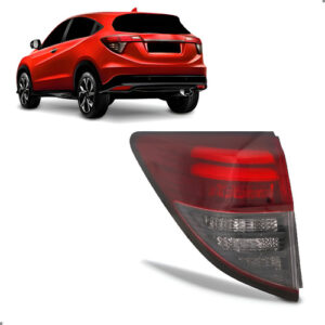 Lanterna Para Hrv 17 18 2019 2020 2021 Fume Com Led 1ª Linha Esquerdo/motorista Vermelho