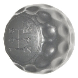 Manopla 5 Marchas Gol Golf . Preto