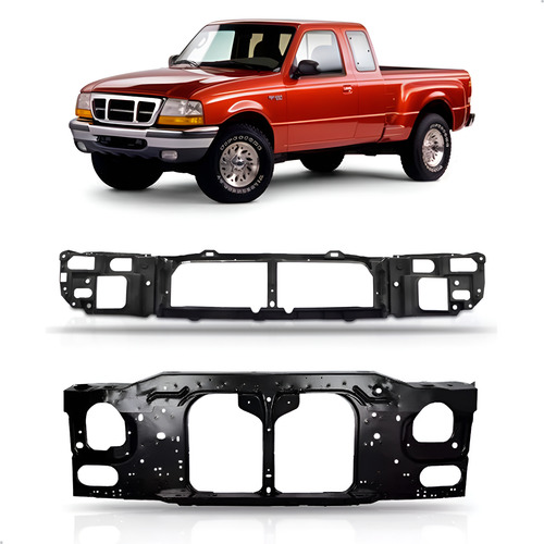 Kit Painel Mini Frente Ranger 1998 A 2003 Painel Da Grade