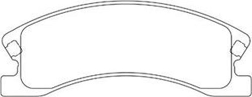 Pastilha Dianteira Cherokee 2.7 4.7 Grand Cherokee 2.7 4.7