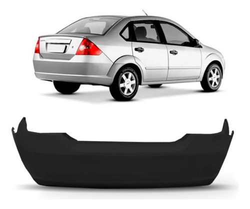 Parachoque Traseiro Fiesta Sedan 2005 A 2009