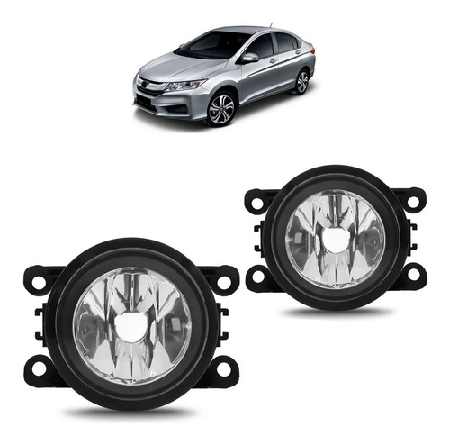 Par Farol Milha Auxiliar City 2014 A 2017 Fit 2015 A 2017
