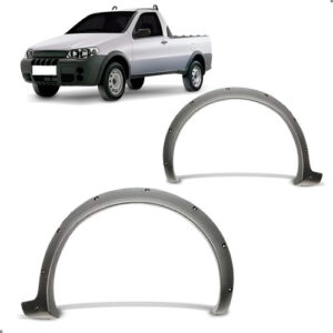 Par Moldura Paralama Para Strada Fire 2005 A 2012