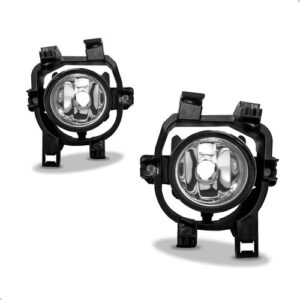 Kit Farol Milha Frontier 2017 A 2018 C/ Moldura Cromada