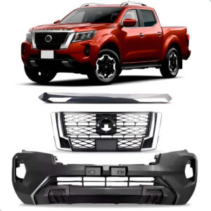 Parachoque Frontier 2022 A 2024 Com Grade E Friso 1a Linha  Preto