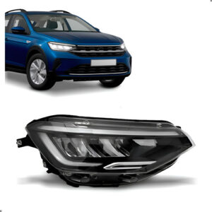 Farol Para Nivus 20 21 22 A 2024 Full Led C/ Reator 1ª Linha - Direito/passageiro