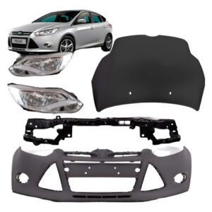 Kit Frente Capô E Parachoque Para Ford Focus 2014 2015