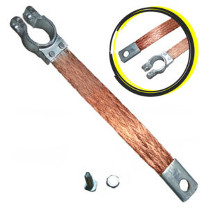 Cordoalha 1 Terminal 1 Ponteira 15cm Universal 15cm Chevete