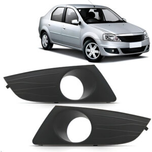 Par Tela Frontal Do Milha Renault Logan 2011 2012 2013 Preto