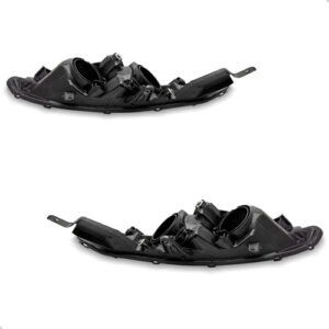 Par Carcaça Farol Dianteiro Para Honda Civic 2004 A 2006