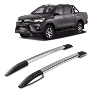 Kit Rack Teto Hilux 2016 A 2020 Prata