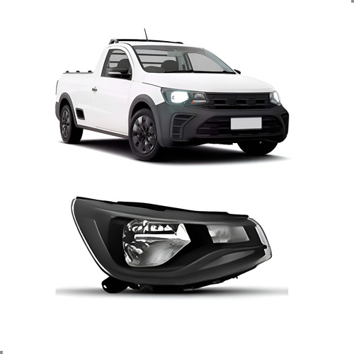 Farol Saveiro 2023 2024 2025 Fume 1ª Linha Direito/passageiro