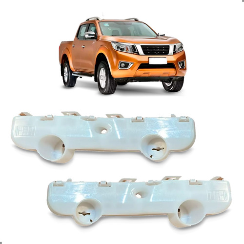 Par Suporte Guia Frontier 2017 A 2021 Parachoque Dianteiro