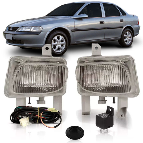 Kit Farol Milha Auxiliar Neblina Vectra 1997 1998 1999