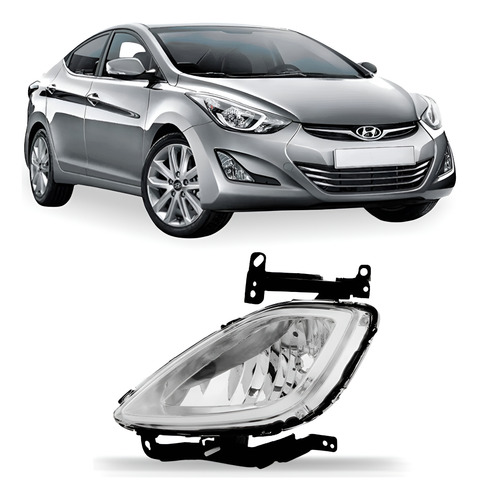 Farol Milha Elantra 2011 A 2013 Direito