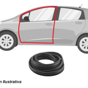 Guarnicao Portas Laterais Dianteira Esq Kombi 97 Em Diante