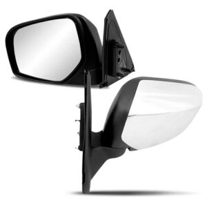 Par Retrovisor L200 Triton Fixo Capa Cromada 2007 A 2016