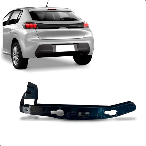 Suporte Parachoque Traseiro Peugeot 208 2020 A 2025 Esquerdo
