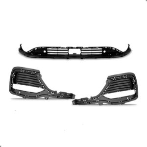 Kit Parachoque Inferior Tiggo 8 Pro 2022 A 2026 Par Moldura Preto