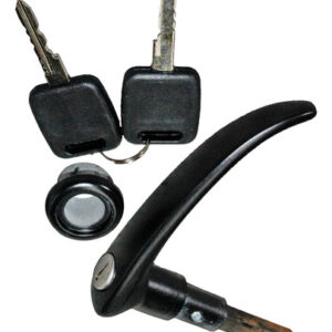 Macaneta Externa Central Com C Kombi Clipper Ate 1996 Dianteira