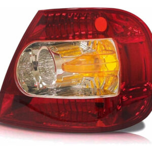 Kit Lanterna Traseira Siena 04 05 06 07 08 Canto E Tampa Ld Direito Vermelho