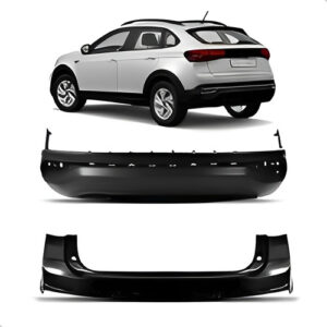 Kit Parachoque Traseiro Nivus 2020 2021 22 A 2024 1a Linha