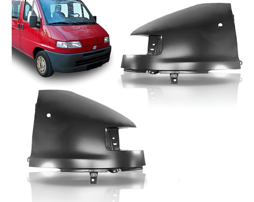 Par Paralama Para Fiat Ducato 1995 96 97 98 99 00 01 02 2003