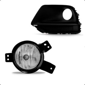 Moldura Milha Para Tracker 2017 A 2020 Farol Milha Esquerdo Preto