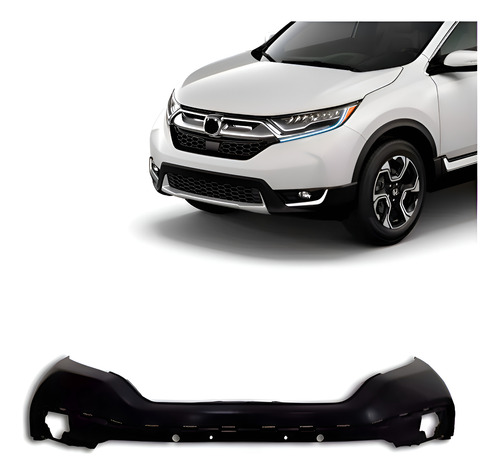 Envolvente Superior Dianteiro Crv 2021 C/furo 1a Linha  Preto