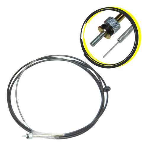 Cabo De Afogador Fusca 1200 1300 1500 S Botao 1958 Em Diante