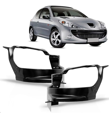 Par Alojamento Farol Para Peugeot 207 Ano 2008 Até 2012