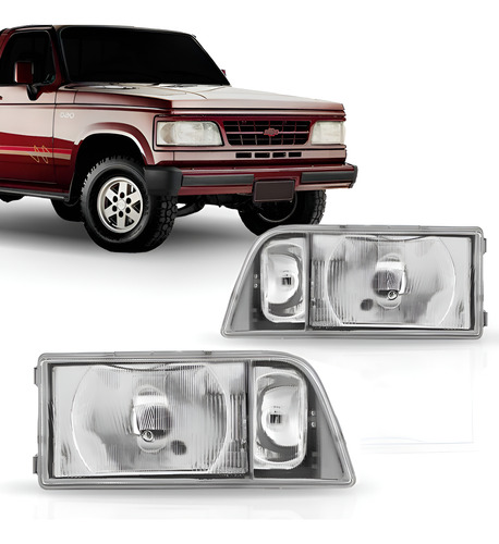 Par Farol D20 A20 C20 1993 1994 1995 1996 1997 C/ Milha Direito E Esquerdo