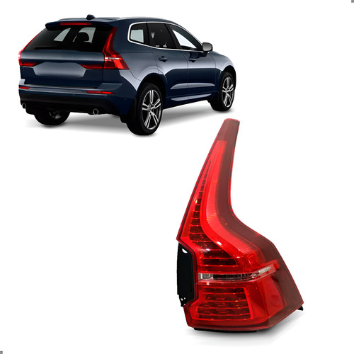Lanterna Xc60 2018 2019 2020 2021 2022 Com Led 1ª Linha Direito/passageiro Vermelho