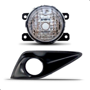 Farol De Milha Para Cronos 2017 A 2025 Moldura Grade Direita Preto
