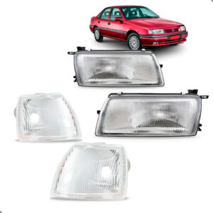 Kit Vectra 1993 94 95 1996 Par De Farol + Par De Pisca Ambos Lados